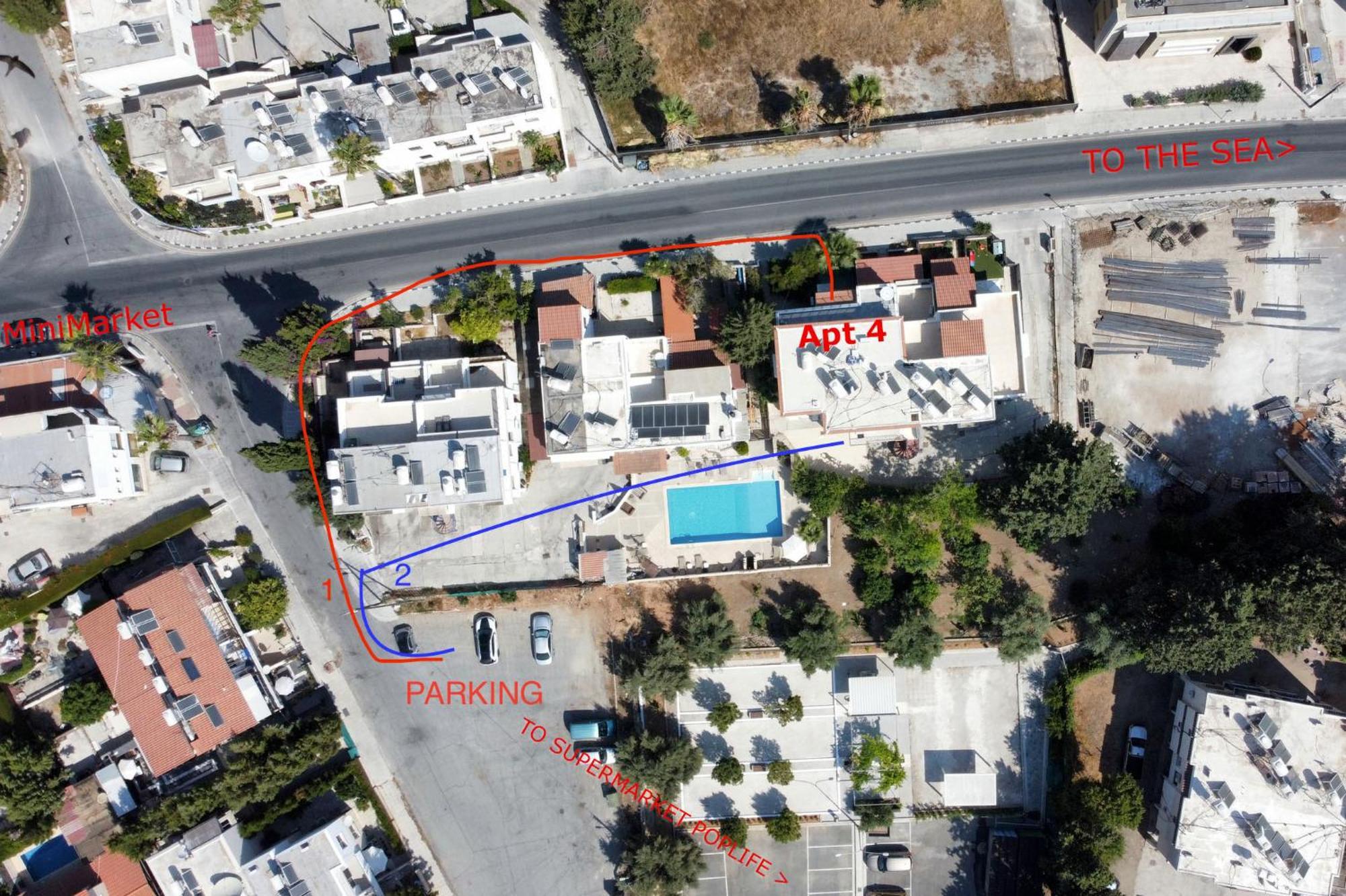 דירות Paphos Townhouse By The Sea Pirate Harbor מראה חיצוני תמונה